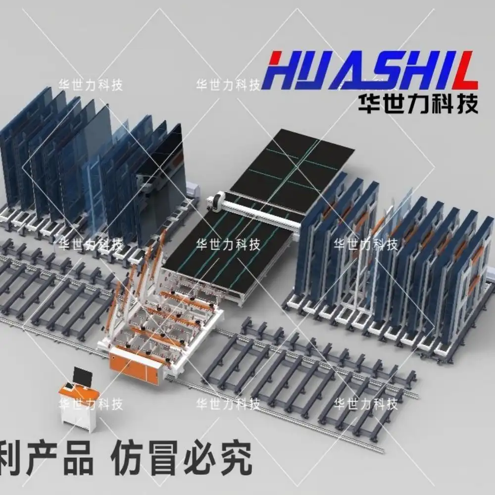 Automatic Glass Cutting Assembly Line for Large Glass Sheets